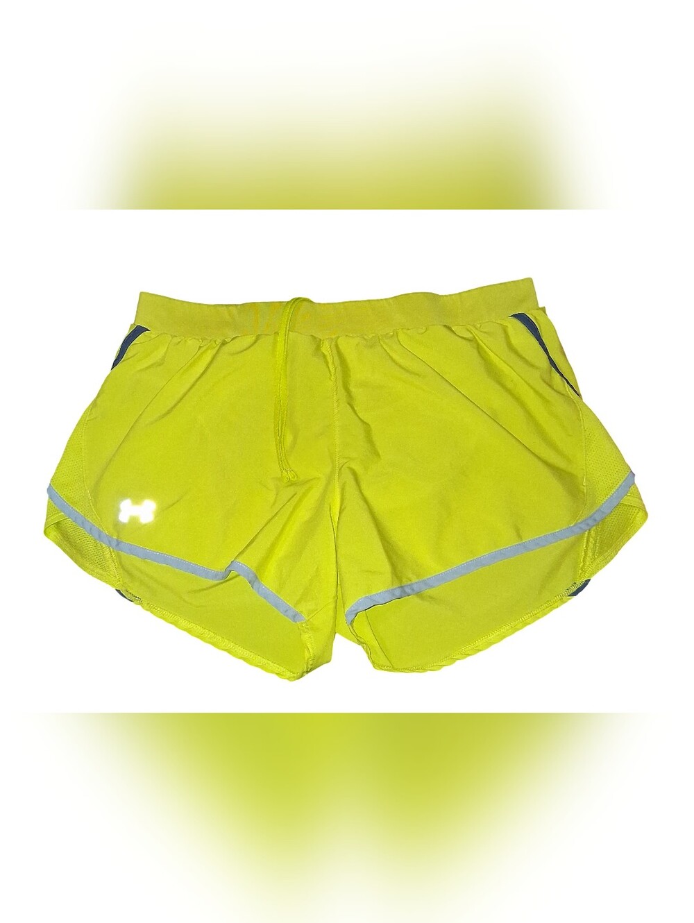 Clothes: Womens Under Armour Lime Green Work Out Shorts NWOT